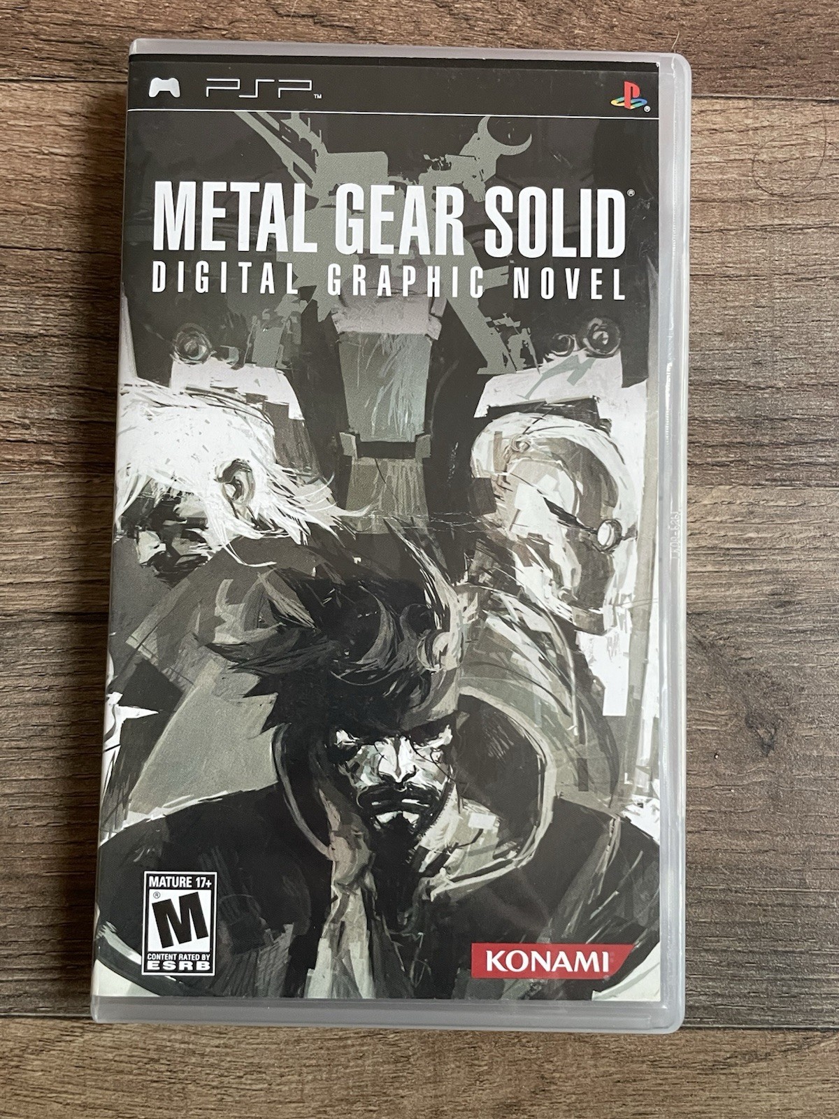 Metal Gear Solid: Digital Graphic Novel Sony PSP 2006 Disc And Case