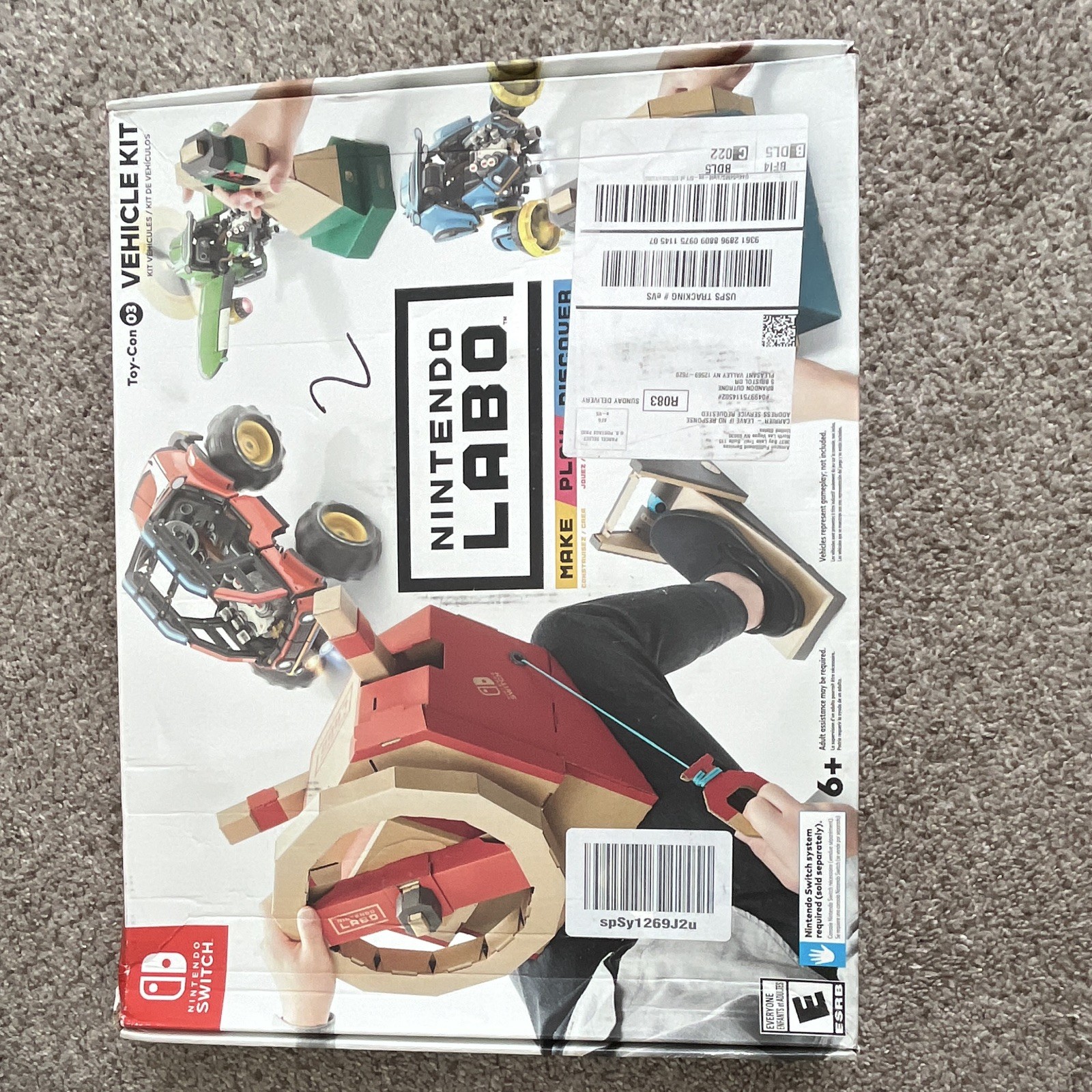 Nintendo Labo Toy-Con Variety Kit + Vehicle Kit for Nintendo Switch