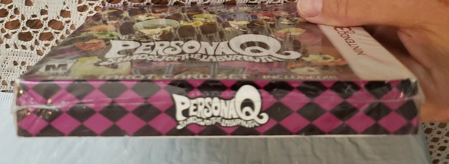 New! & Sealed Persona Q Limited Edition w/ Tarot Cards Nintendo 3DS Atlus – Read