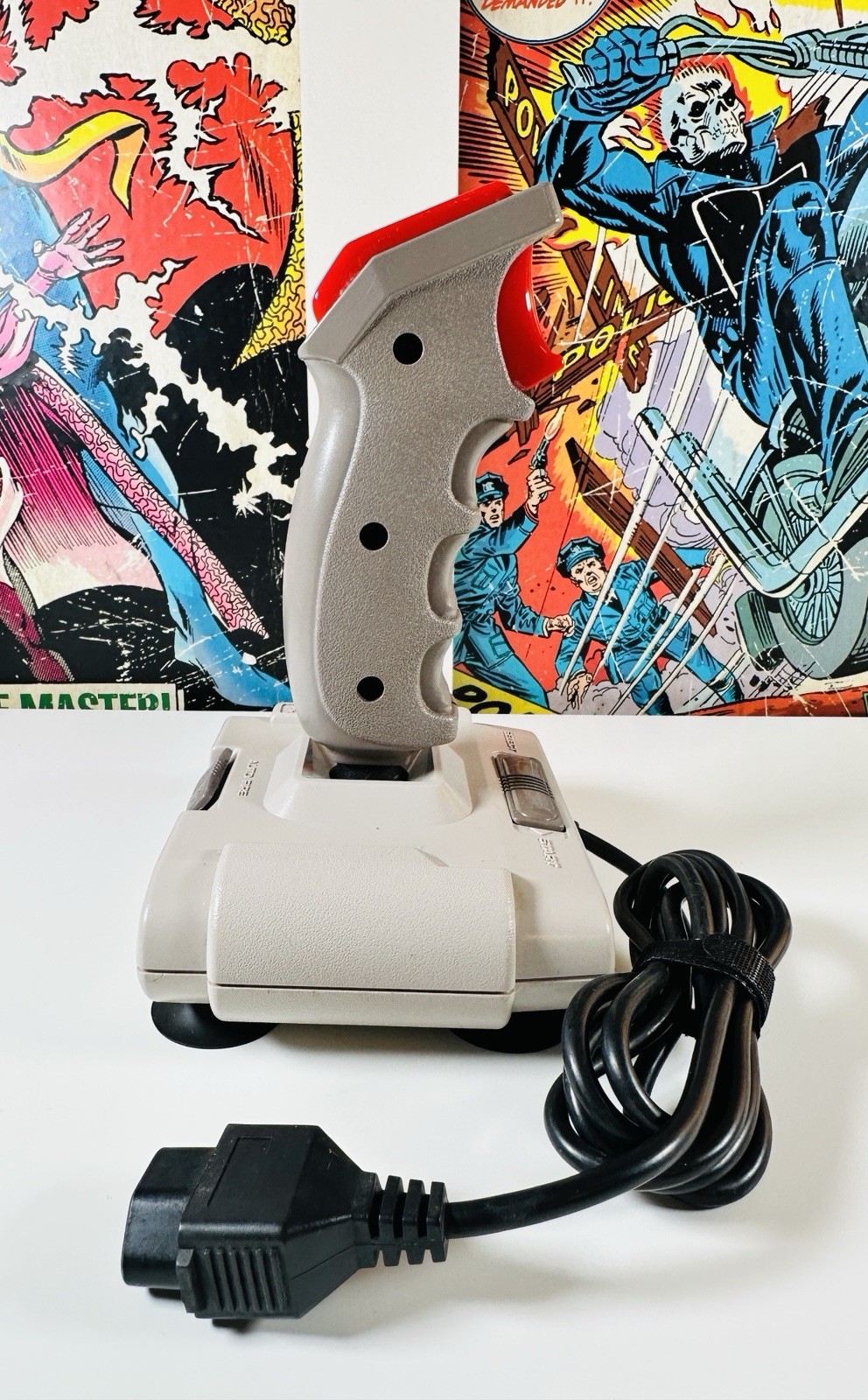 Nintendo NES – SVI Spectravideo QuickShot QS-112 Joystick Controller Untested