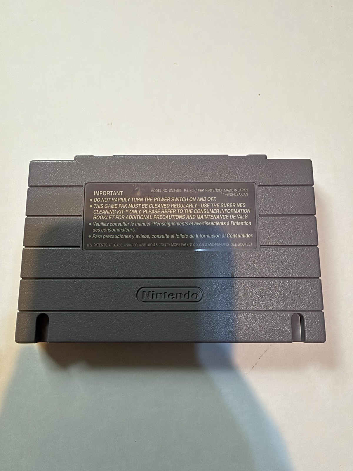 Mega Man X Super Nintendo SNES Cartridge, Authentic, CLEANED Tested Fast Shippin