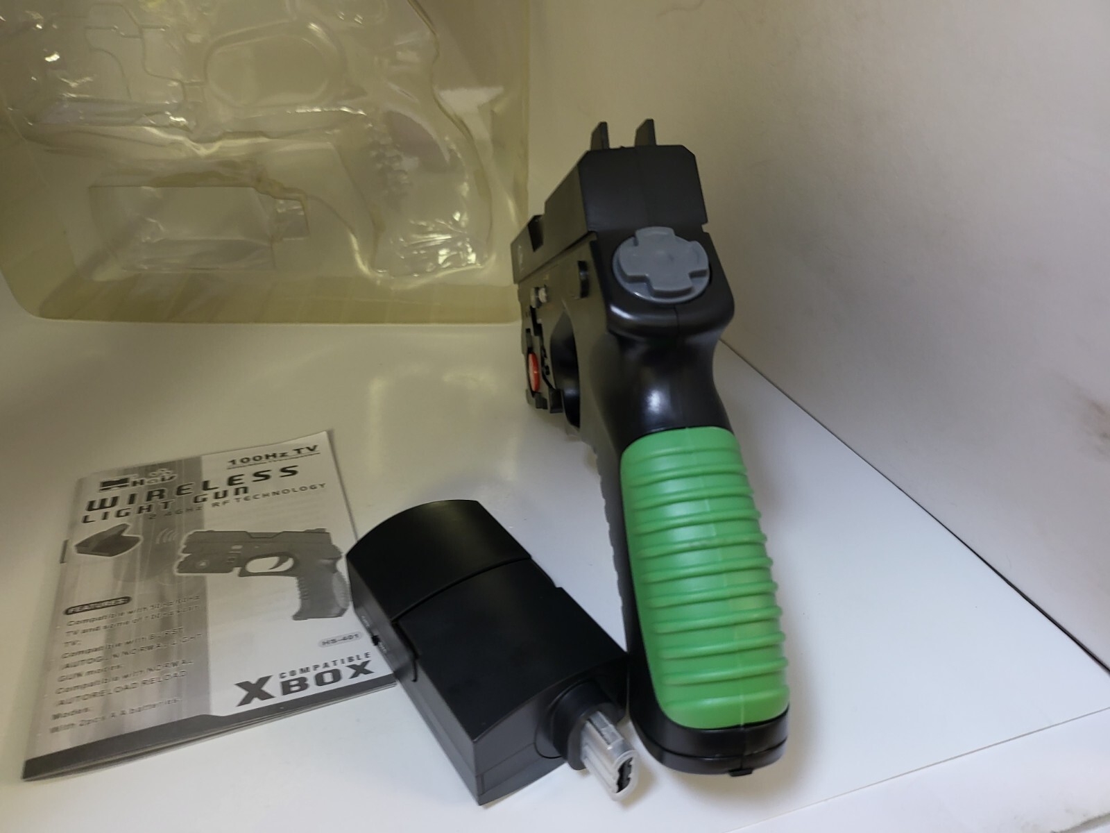 WIRELESS Light Gun Shotgun Auto Reload for Original XBOX FOR CRT TUBE TYPE TV