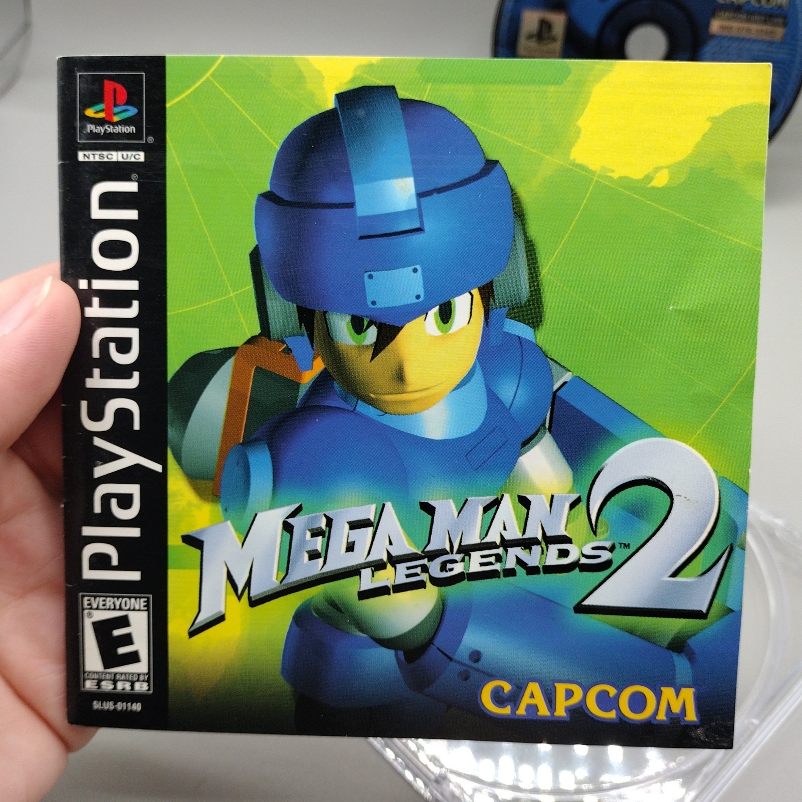 Sony PlayStation 1 PS1 Disc & Manual Only TESTED Mega Man Legends 2 2000