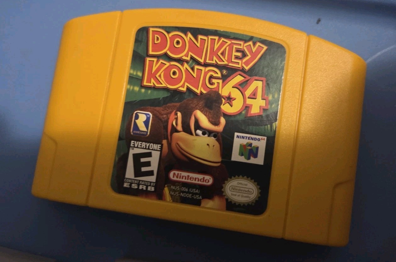 Authentic Working Donkey Kong DK 64 Nintendo 64 Authentic Cartridge Only N64