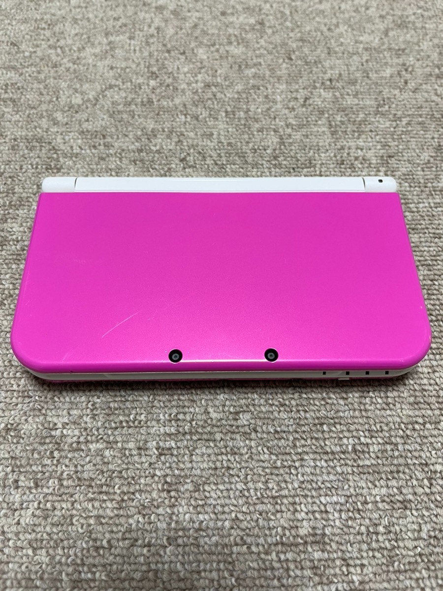 New Nintendo 3DS XL LL White x pink Console region Japanese B63