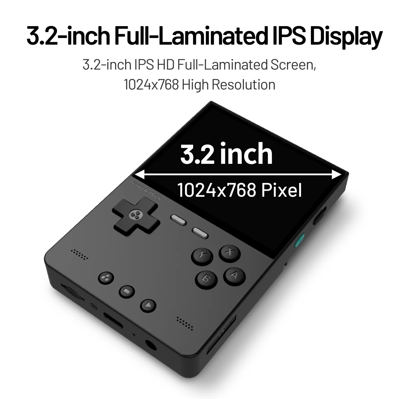 AMPOWN Trimui Brick Portable Handheld Retro Game Console 3.5″ IPS Linux System