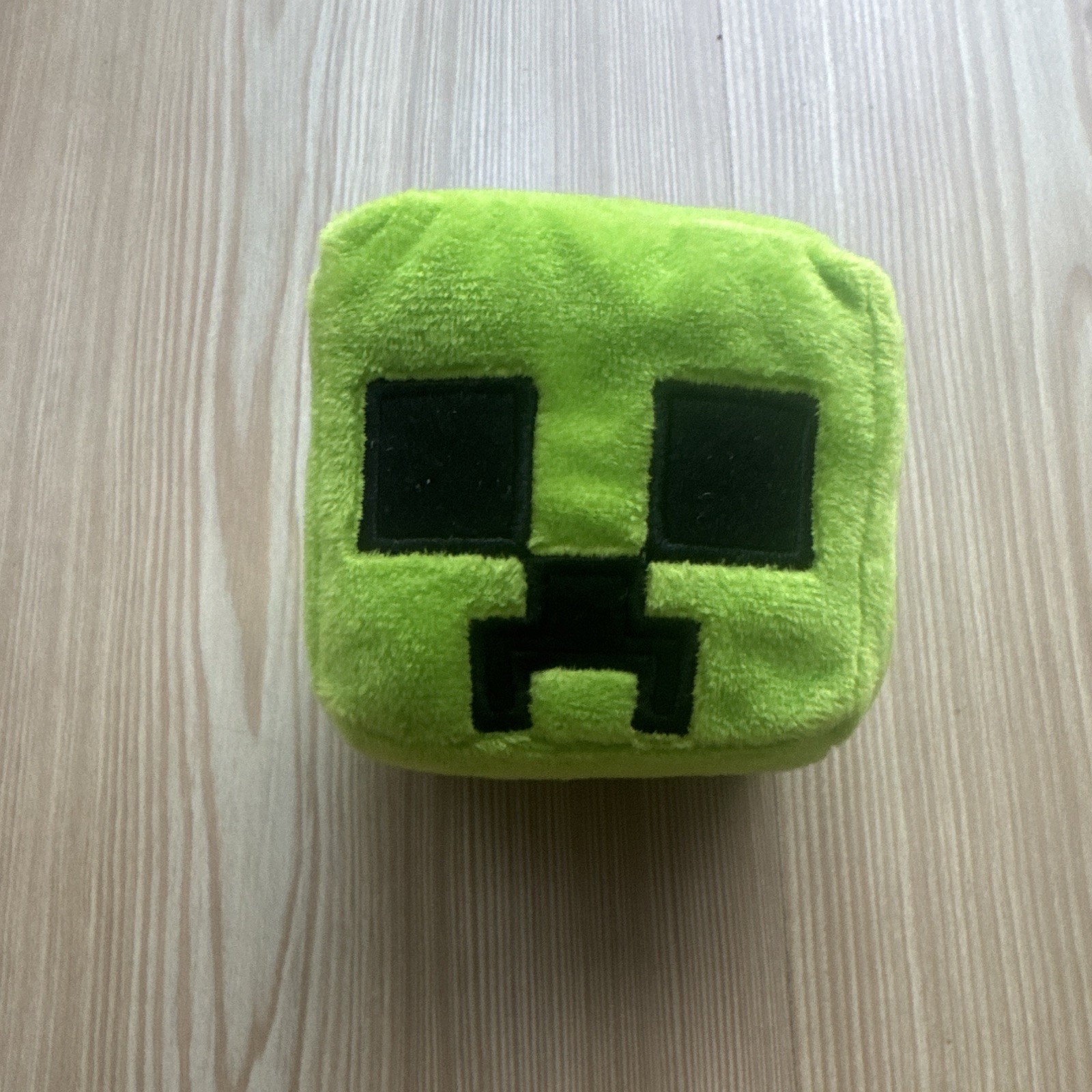 Mojang Minecraft Plush Lot 3: Creeper, Dirt Block & Character Head