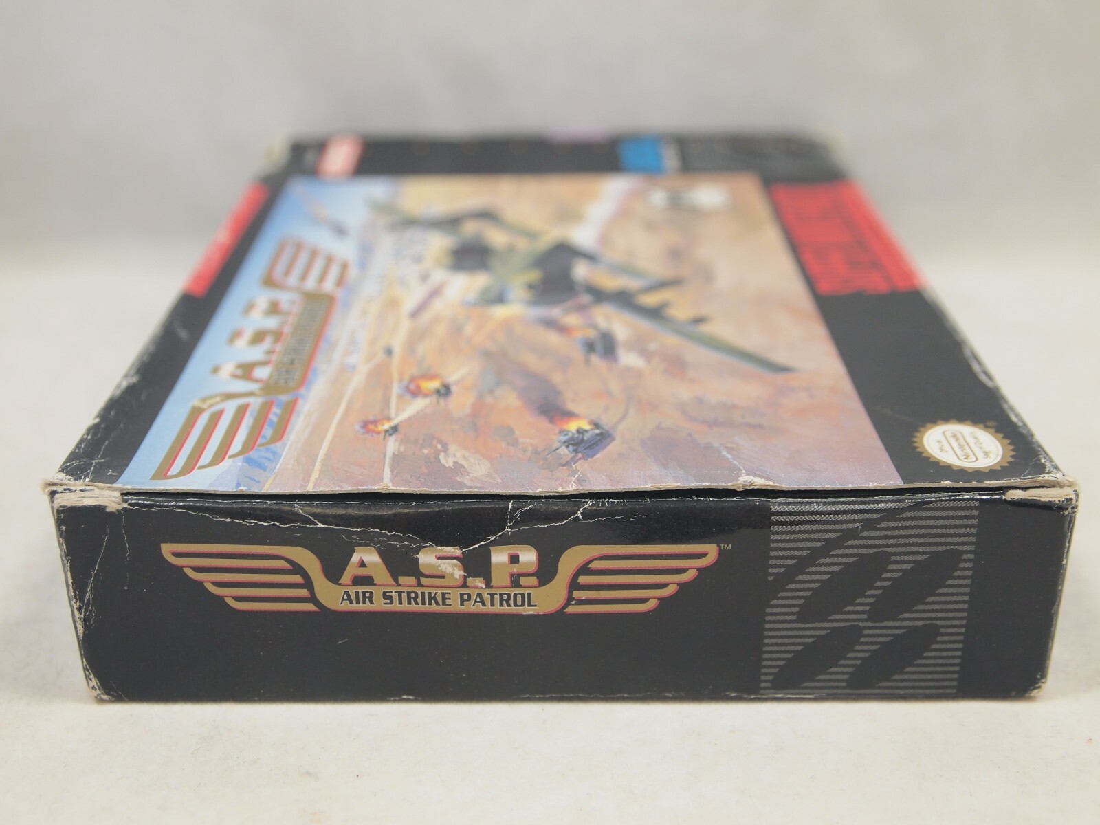 A.S.P. Air Strike Patrol (Super Nintendo | SNES) Authentic BOX ONLY