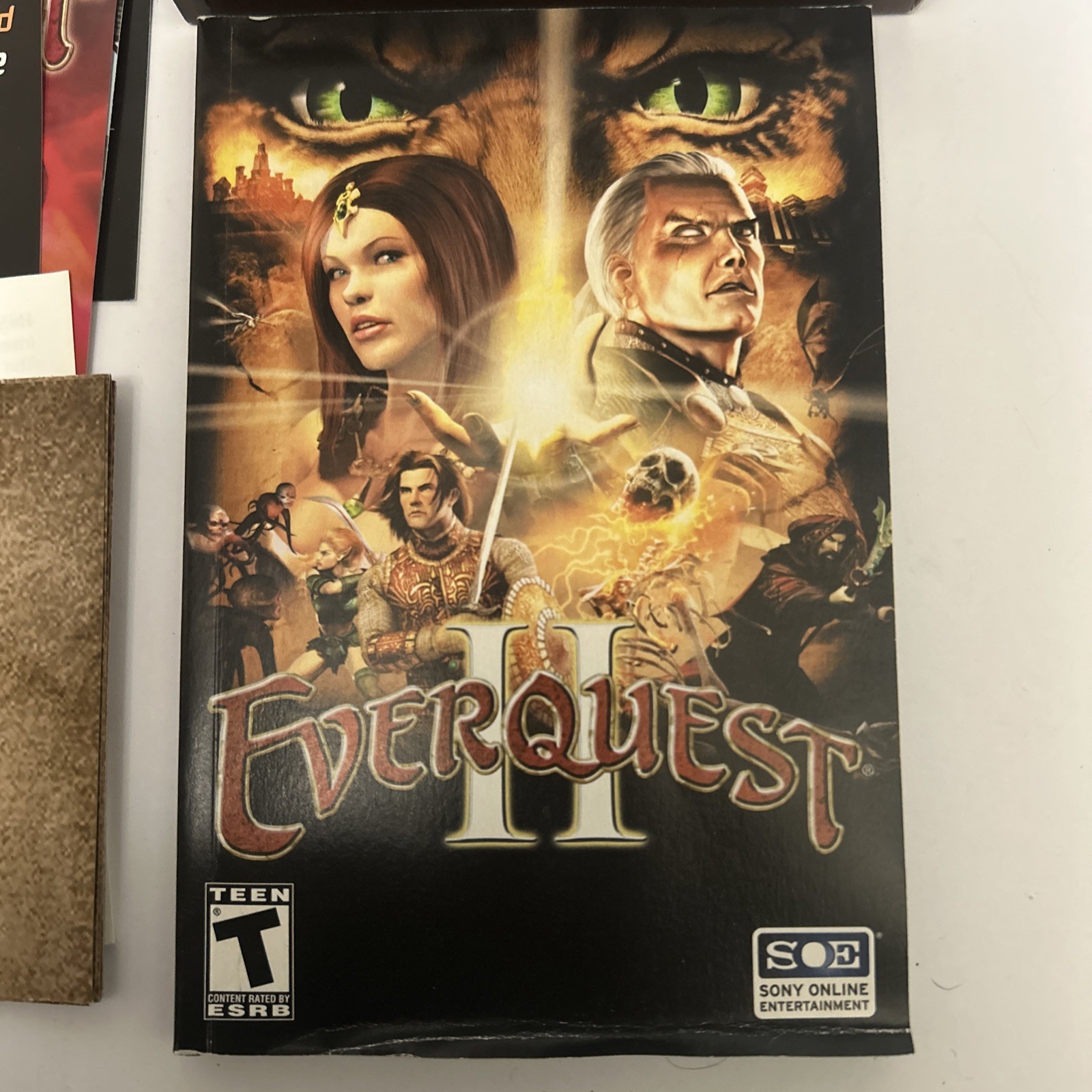 Everquest II 2 Collector’s Edition PC CD-ROM Software 2004 Complete CIB