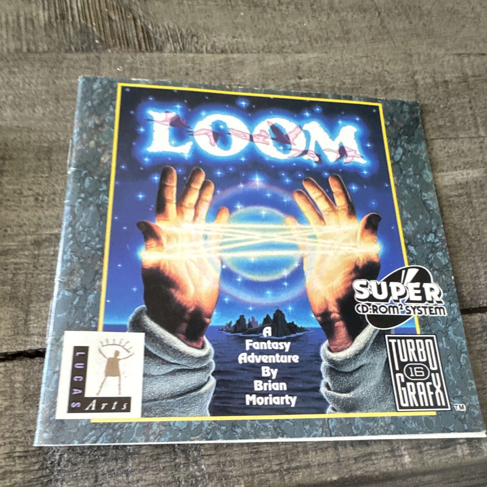 LucasArts Loom (TurboGrafx-CD/TurboDuo, 1992) Fantasy Adventure CD-ROM²