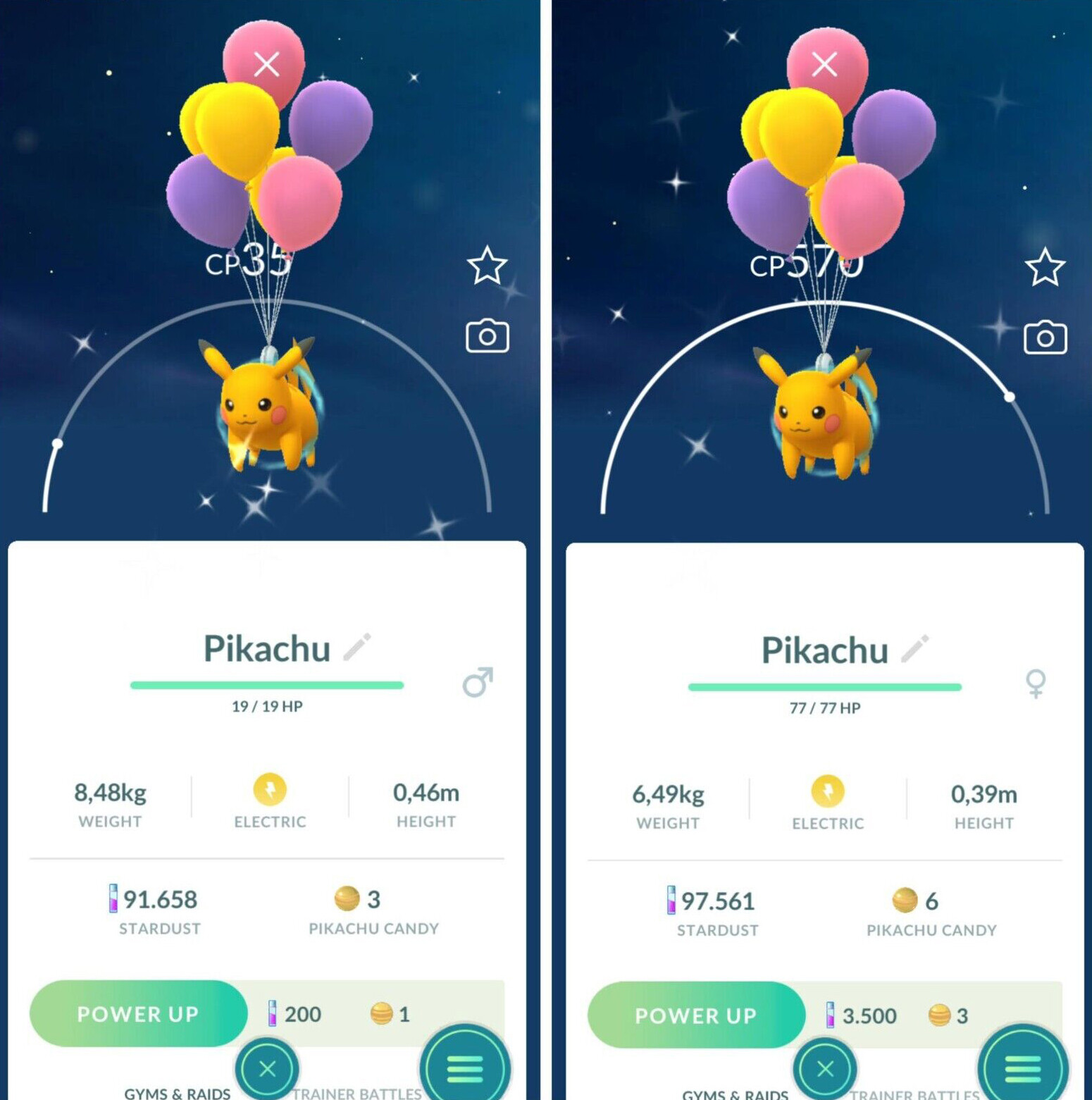 Shiny Flying Pikachu purple balloon Singapore MaIe FemaIe – MlNl P T C