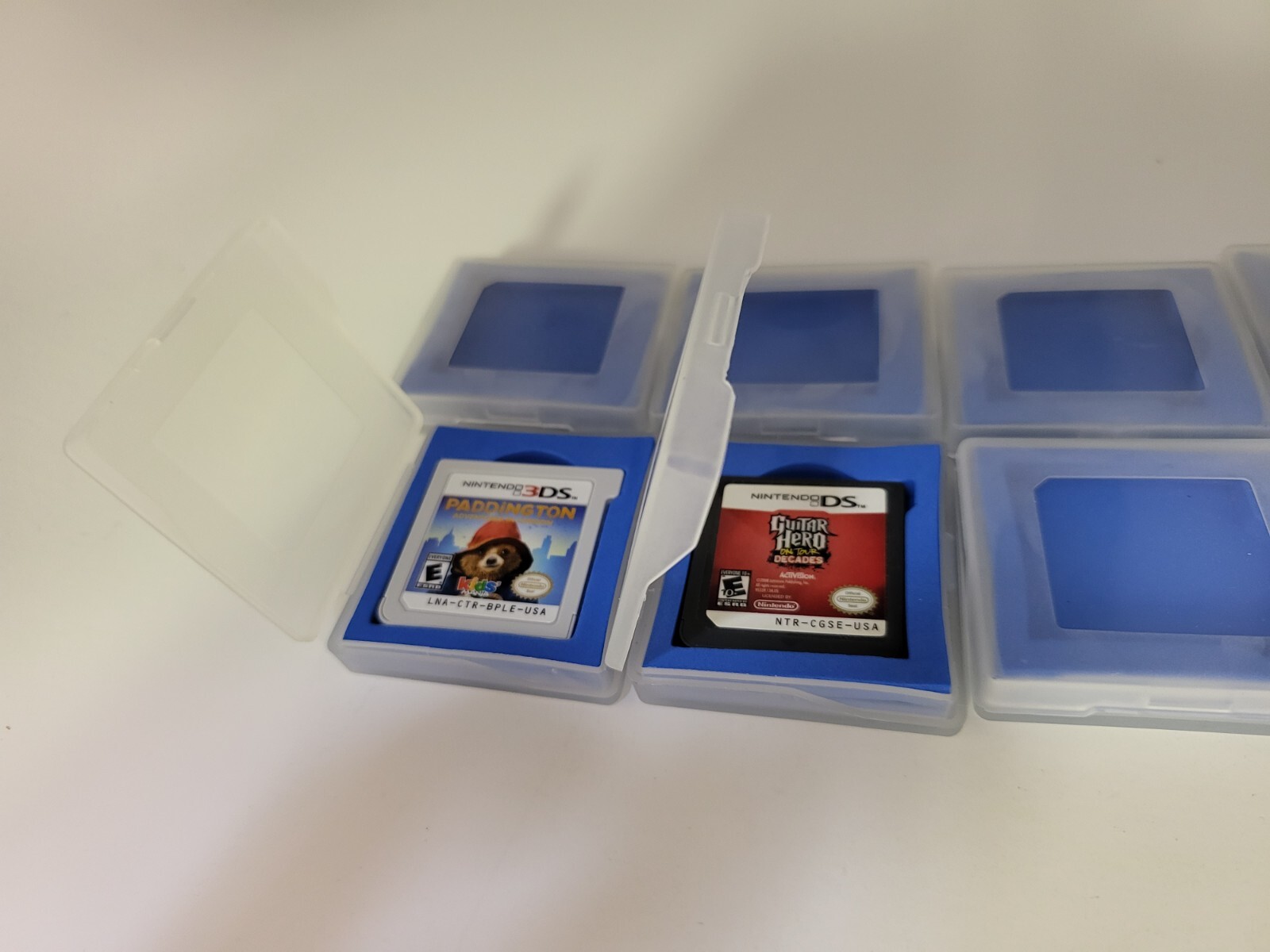 10 Padded Plastic Cartridge Cases for Nintendo DS/2DS/3DS Game Dust Covers #17D