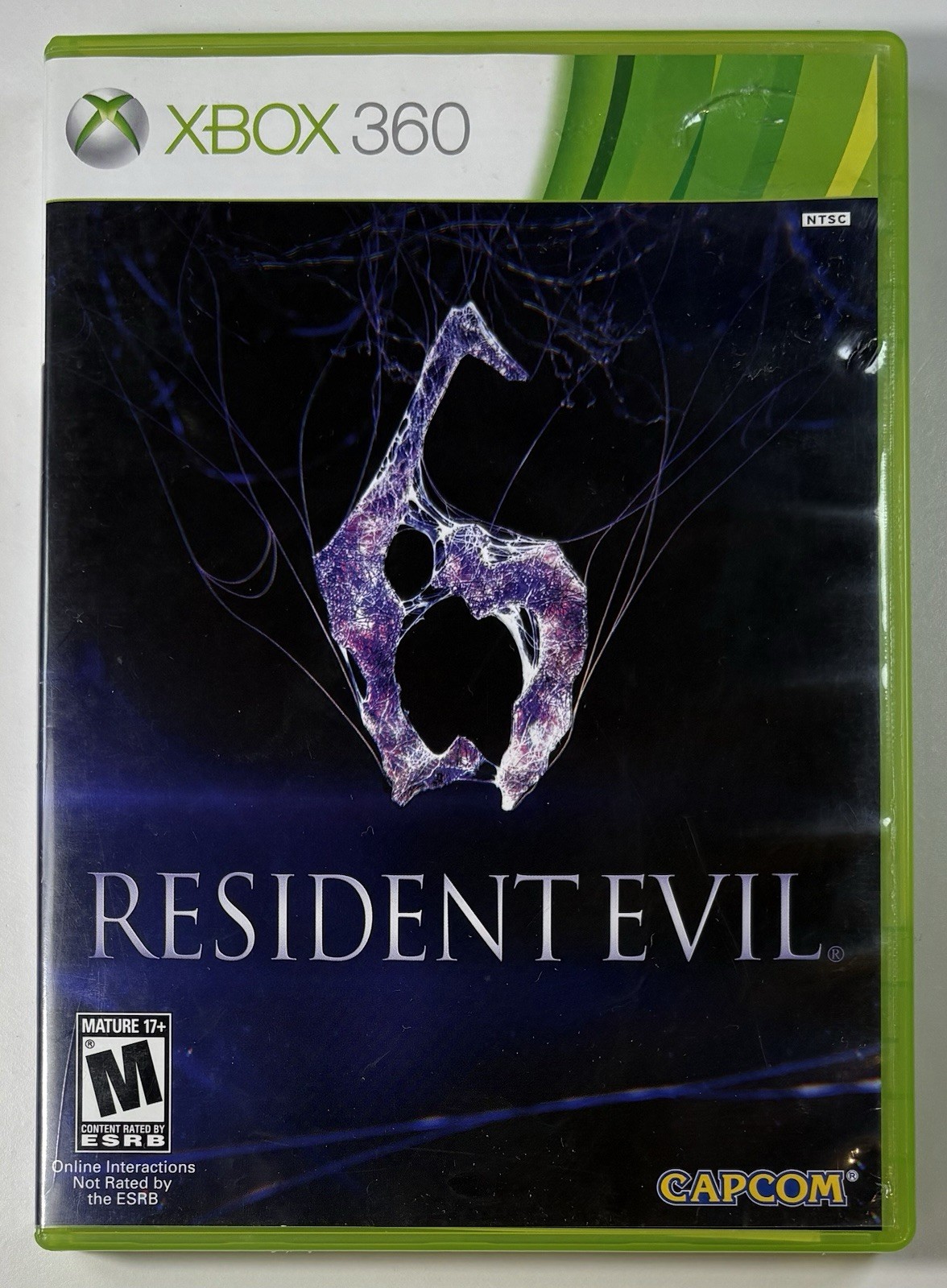 Resident Evil 6 (Microsoft Xbox 360, 2012) W/ Case – TESTED WORKS