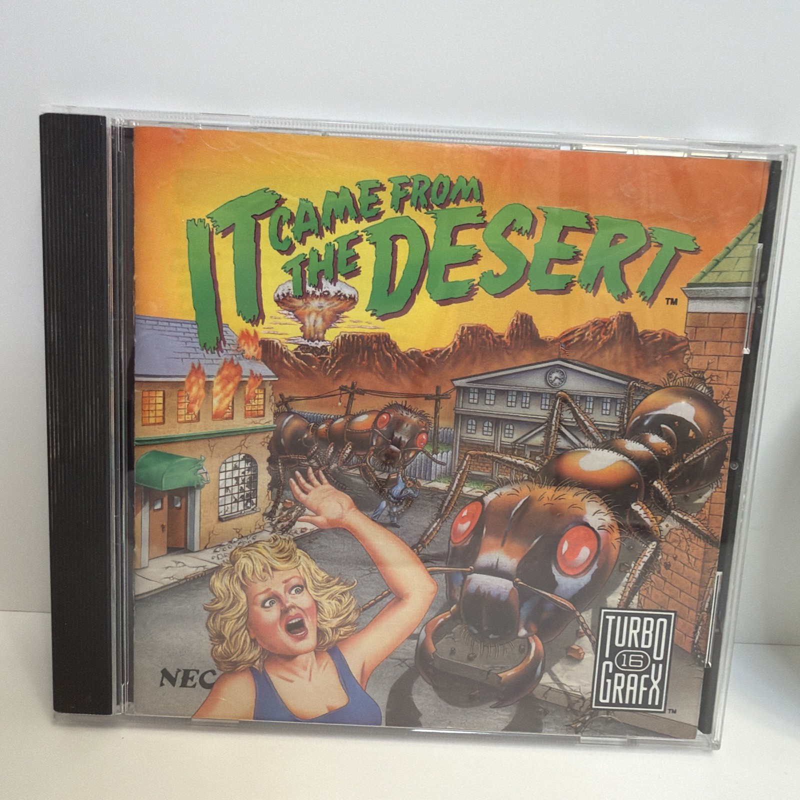 It Came From The Desert TurboGrafx-16 CD PC Engine Tested Complete CIB