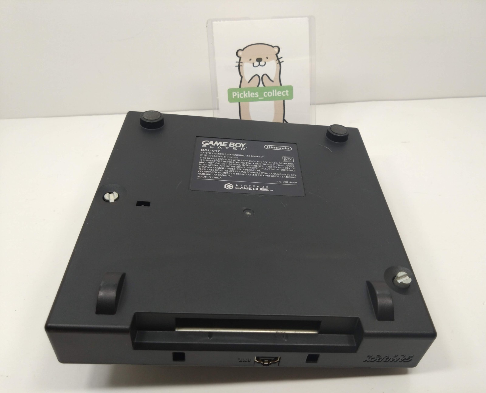 Game Boy Player DOL-017 Black w/Startup Disc NTSC-J Nintendo Tested GC