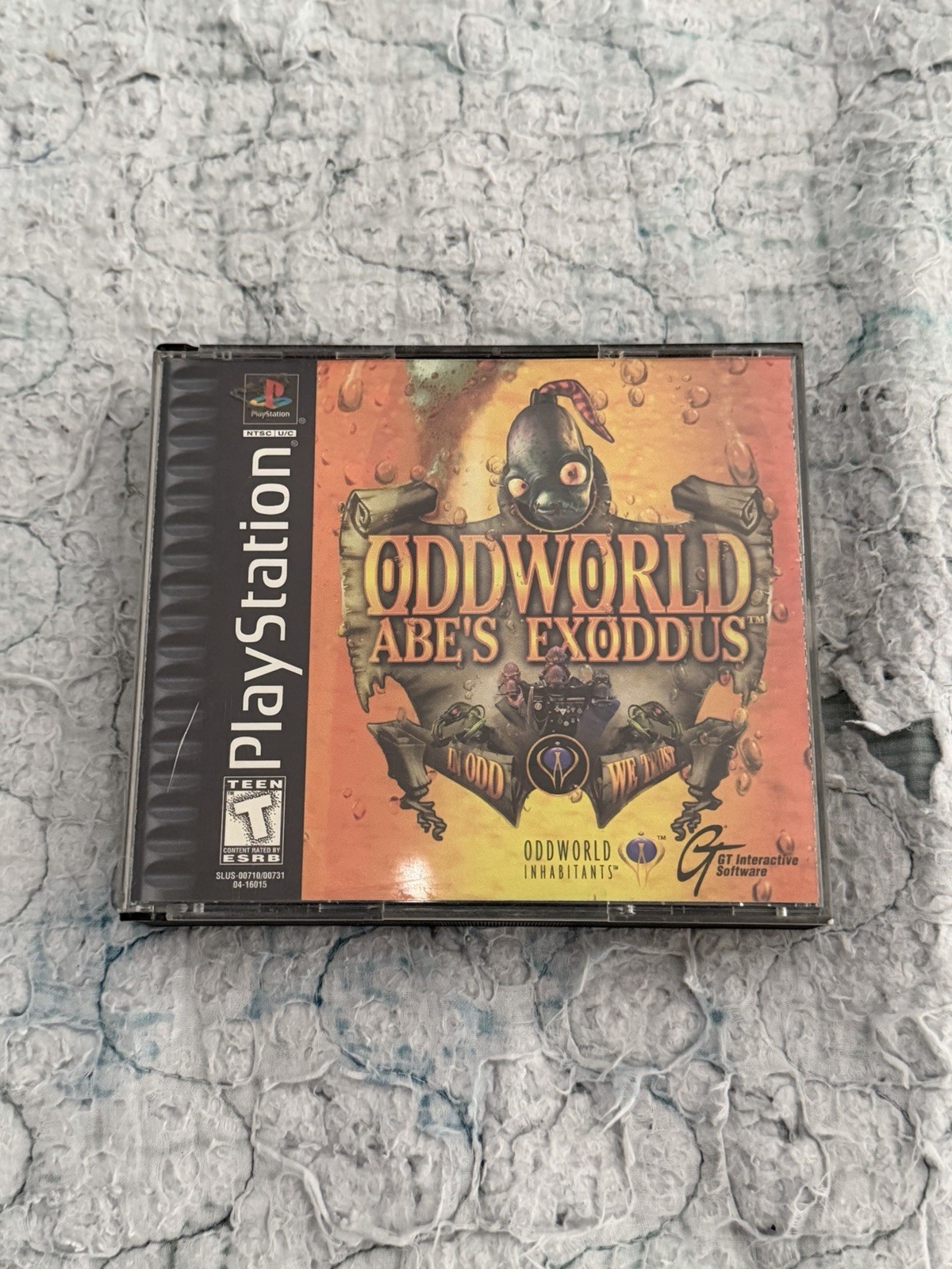 Oddworld Abes Exoddus (Sony PlayStation 1 PS1, 1998)