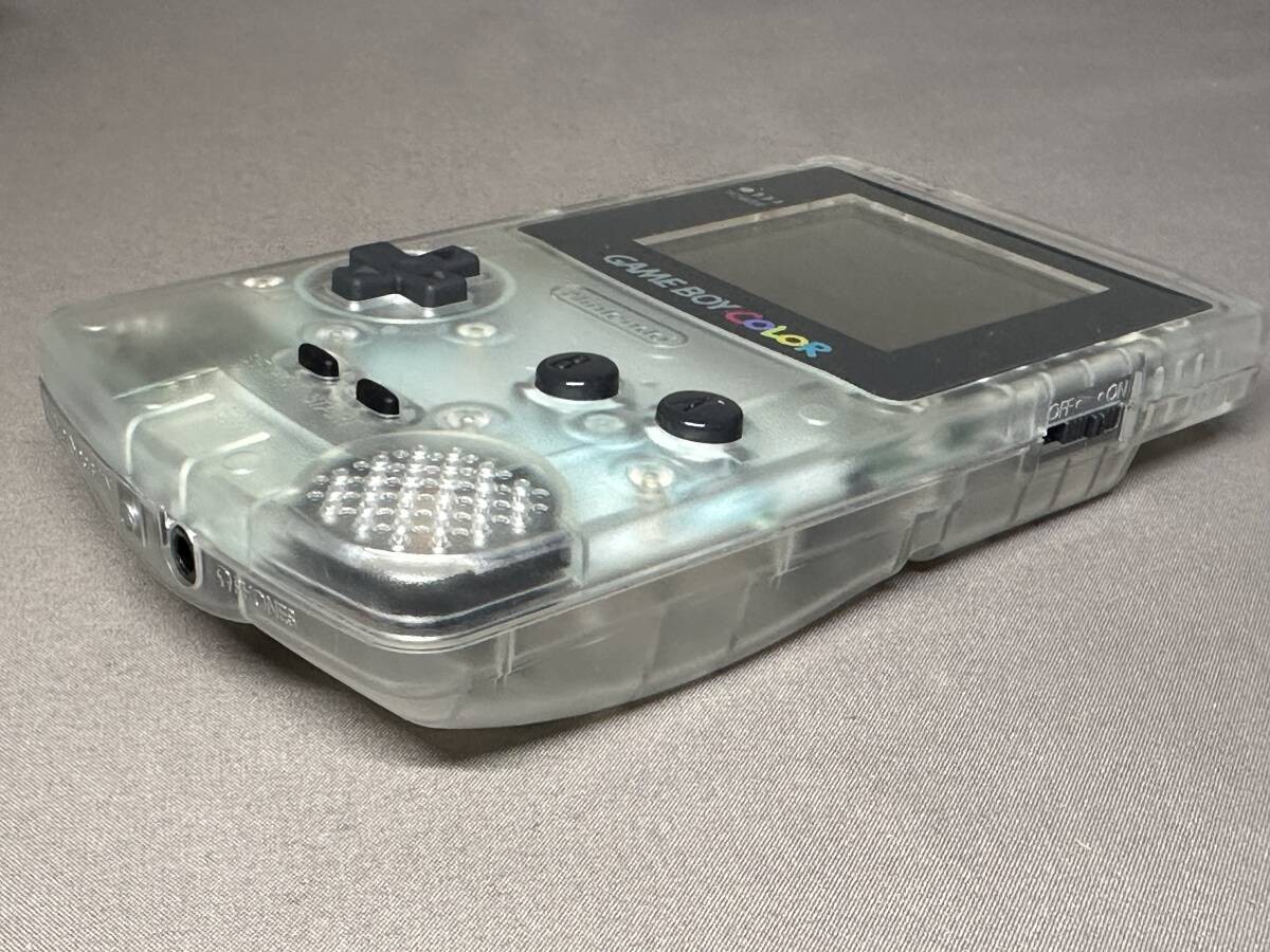 Nintendo Game Boy Color Handheld Console Clear Model CGB-S-SA