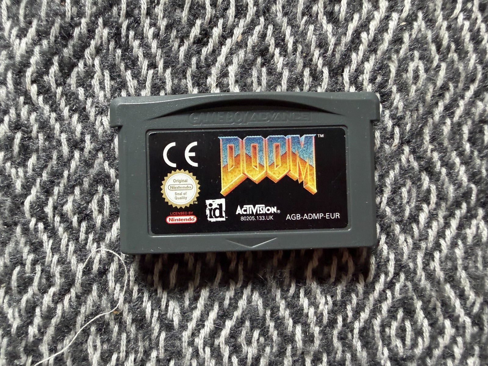 gba Doom Authentic Game Boy Advance PAL REGION FREE