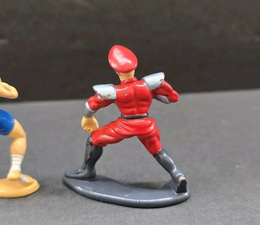1993 Capcom Street Fighter Metal Die Cast Figures Lot of 4 – Fast Shipping