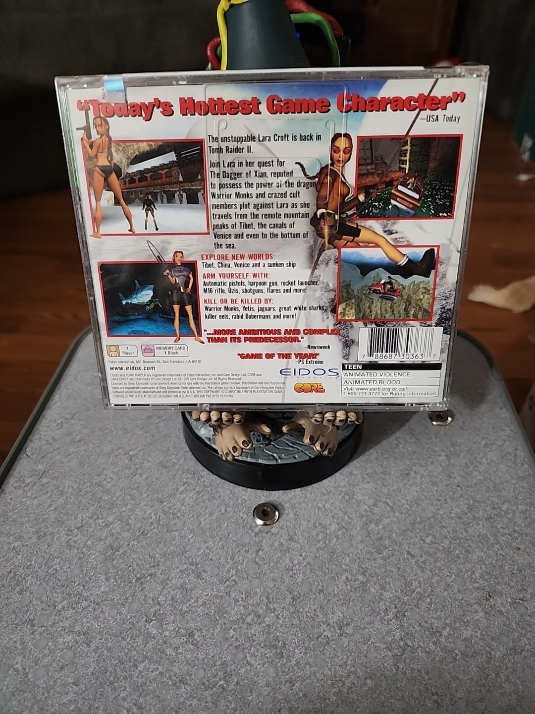 Tomb Raider II 2 PS1 Sony Playstation – Greatest Hits – Factory Sealed See Photo