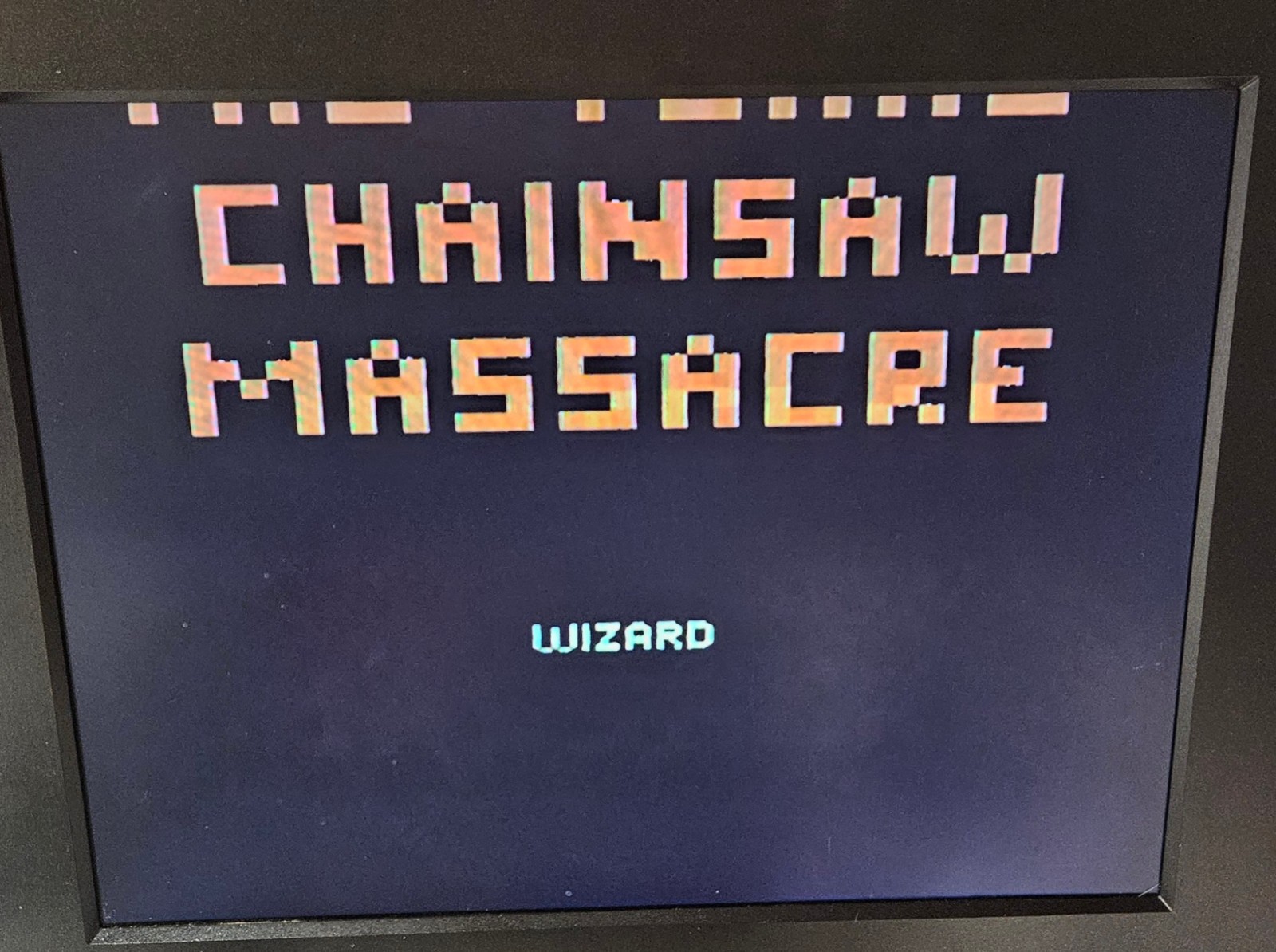 Atari 2600 The Texas Chainsaw Massacre w/ Manual – 1983 Atari – Tested and Works