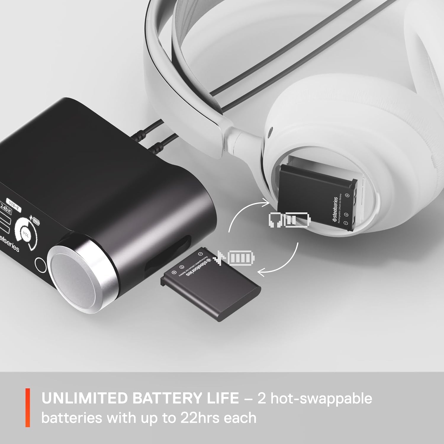 SteelSeries Arctis Nova Pro Wireless Headset for Xbox White Certified Refurb