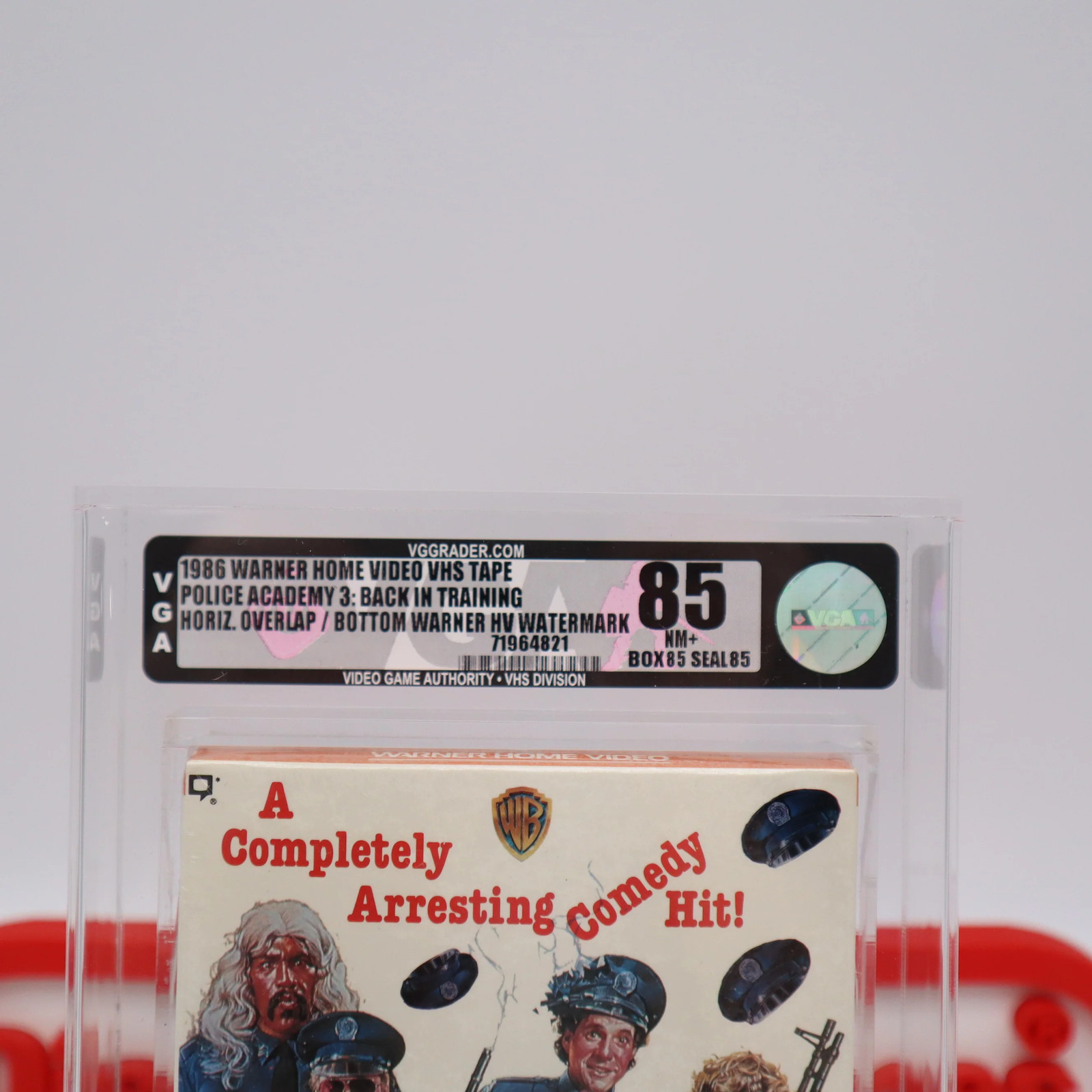 POLICE ACADEMY 3 III – VGA GRADED 85 BOX & 85 SEAL! NEW & Factory Sealed! (VHS)