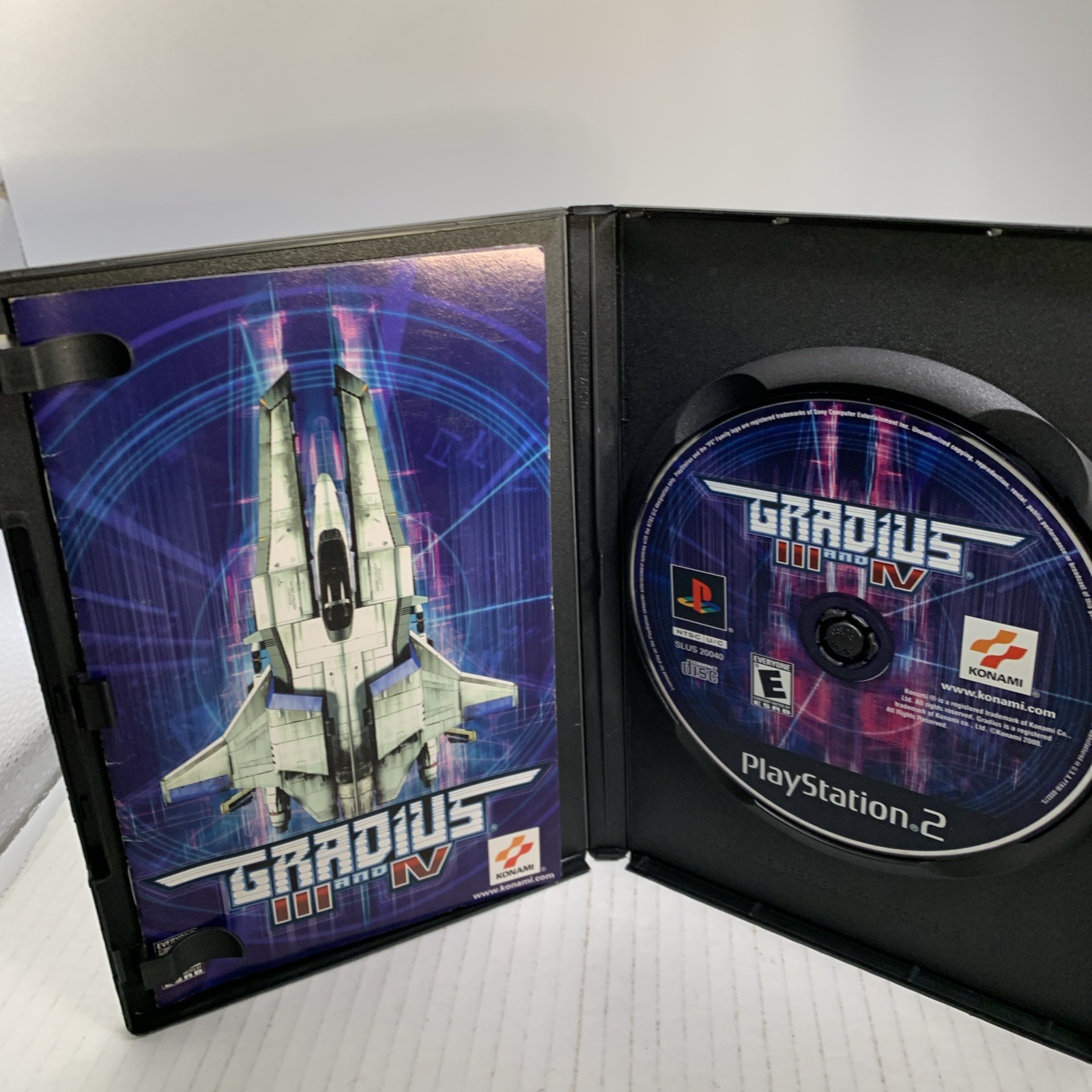 Esteem Condition Gradius III 3 and IV 4 (Sony PlayStation 2, 2000) PS2 See Pics