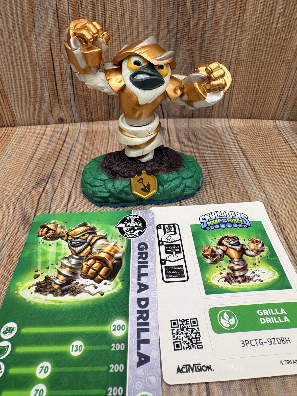 Skylanders Swap Force Grilla Drilla