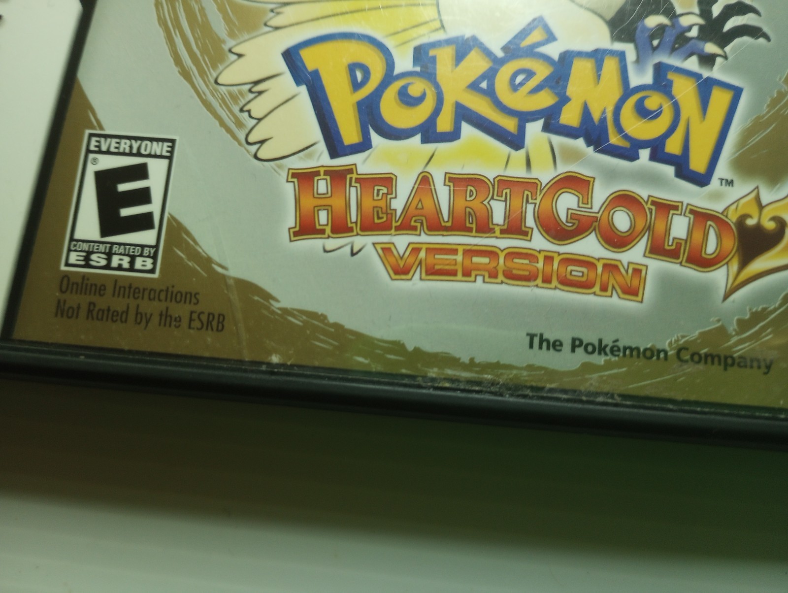 Nintendo DS Pokemon Platinum SoulSilver HeartGold Complete Game Case Manual +