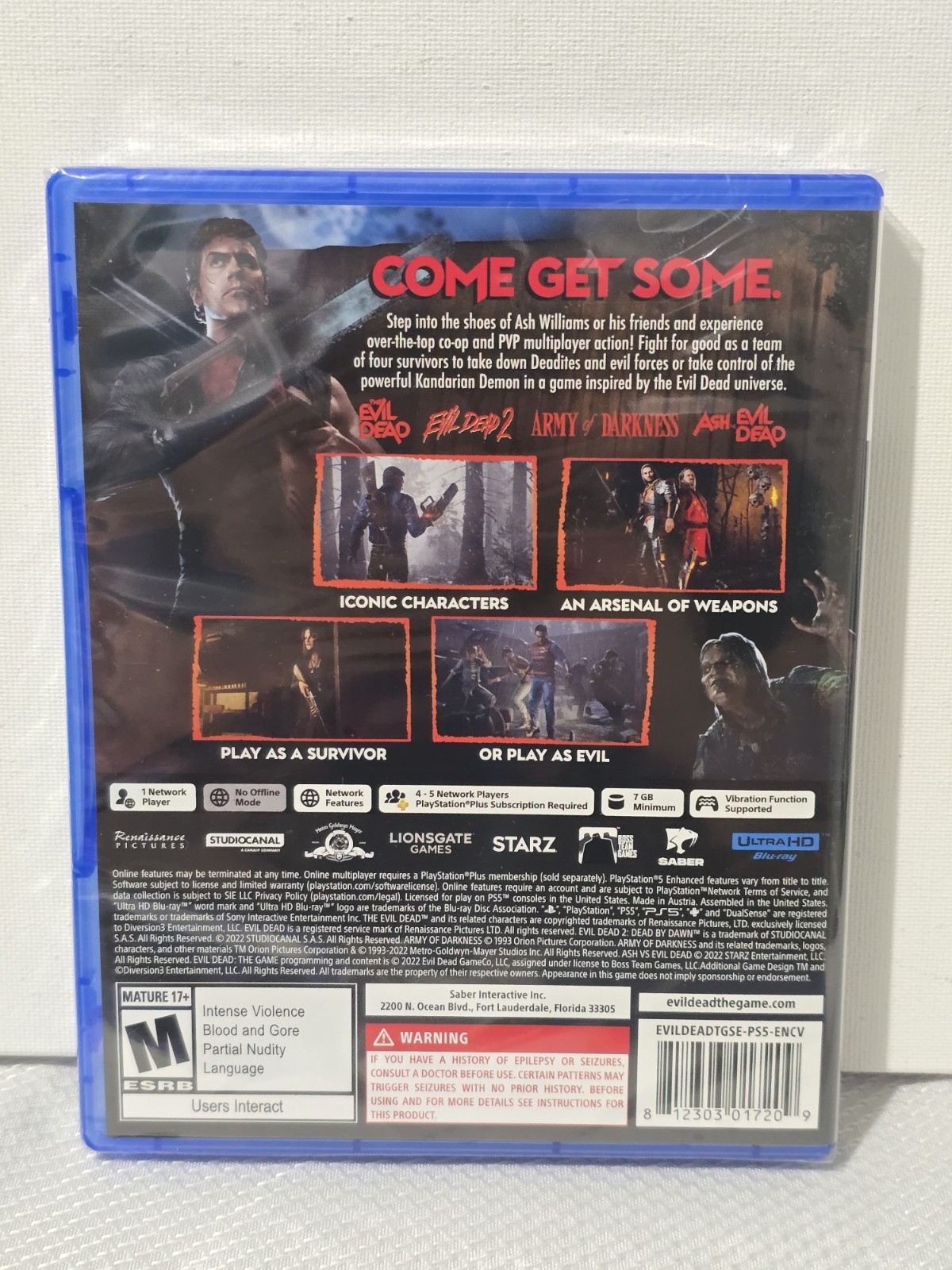 Evil Dead: The Game (PS5, 2022)