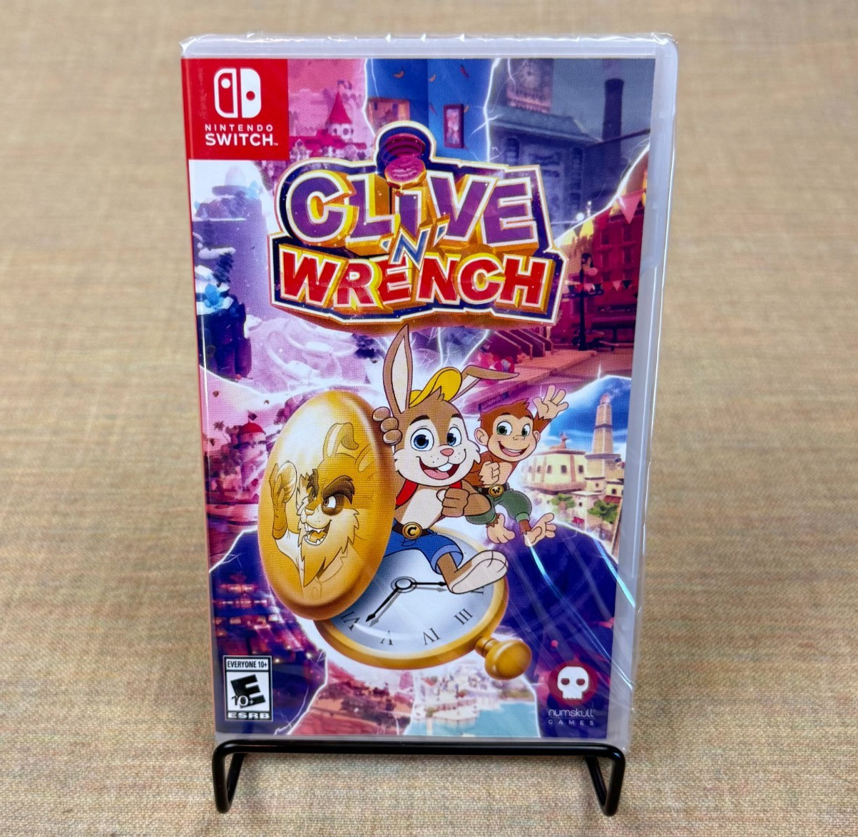 Clive N Wrench Switch Factory Sealed Platformer 3D Collectible Rare Game