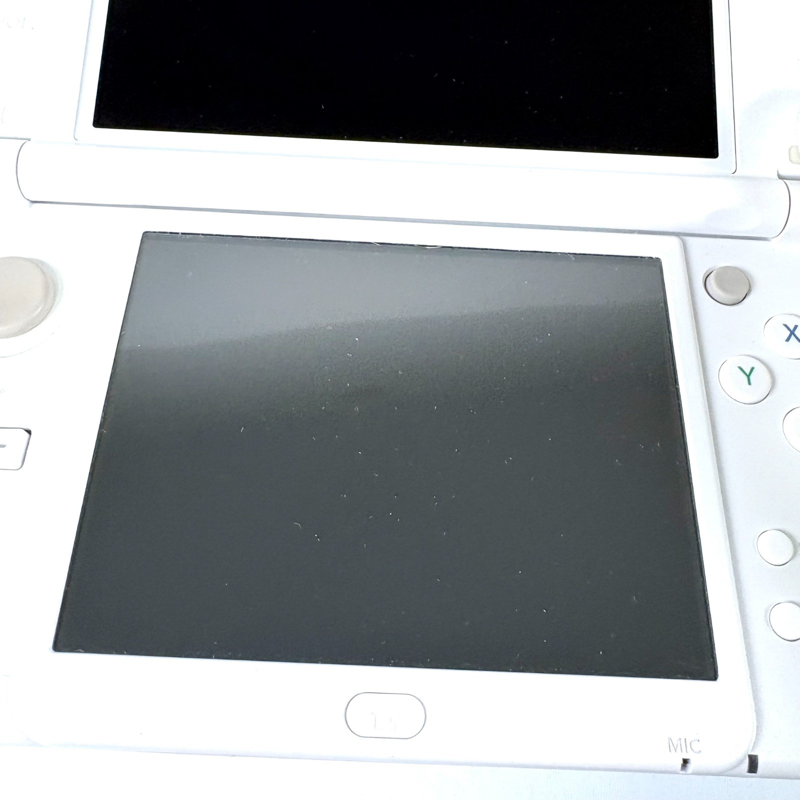 [Bottom IPS] new Nintendo 3DS XL LL Pearl White NTSC-J Japan [Excellent]