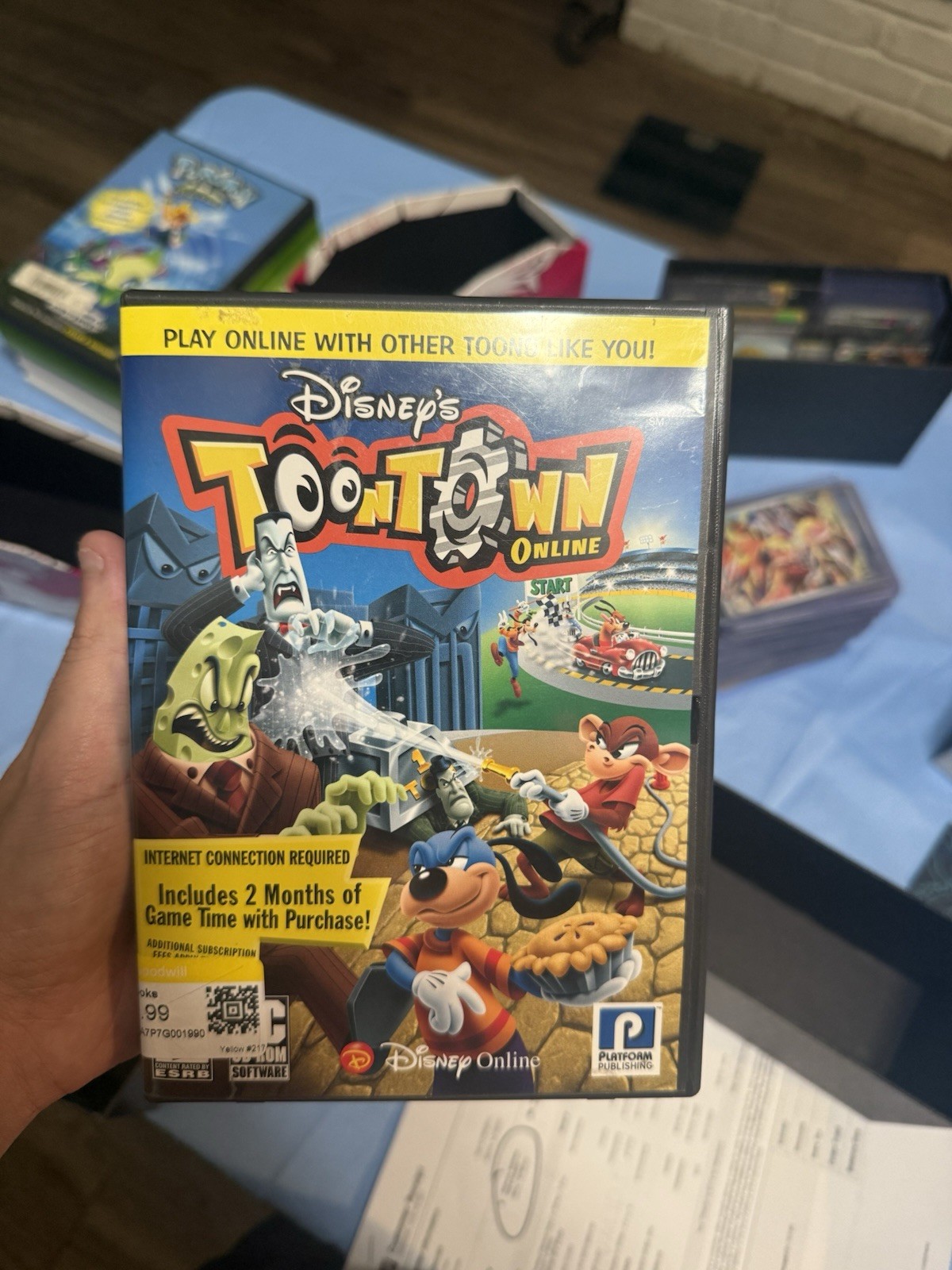 Disneys Toontown Online PC CD-ROM PC Game (Rare) No Manual