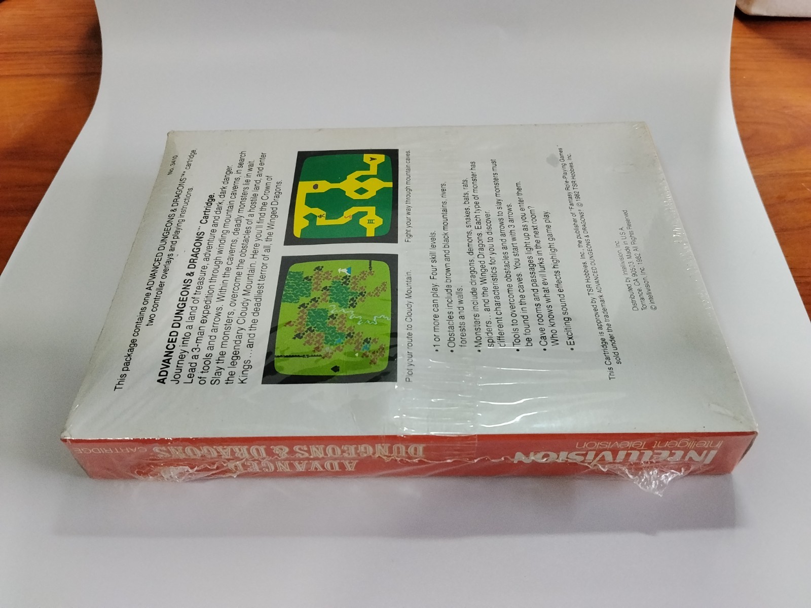 Advanced Dungeons & Dragons (Intellivision, 1982) Brand New Sealed