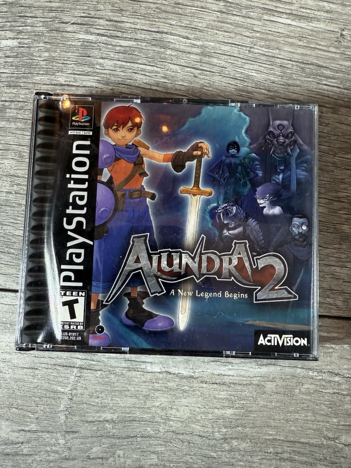 Alundra 2 (Sony PlayStation 1, 2000) Complete Tested CIB PS1 (WATER DAMAGED)