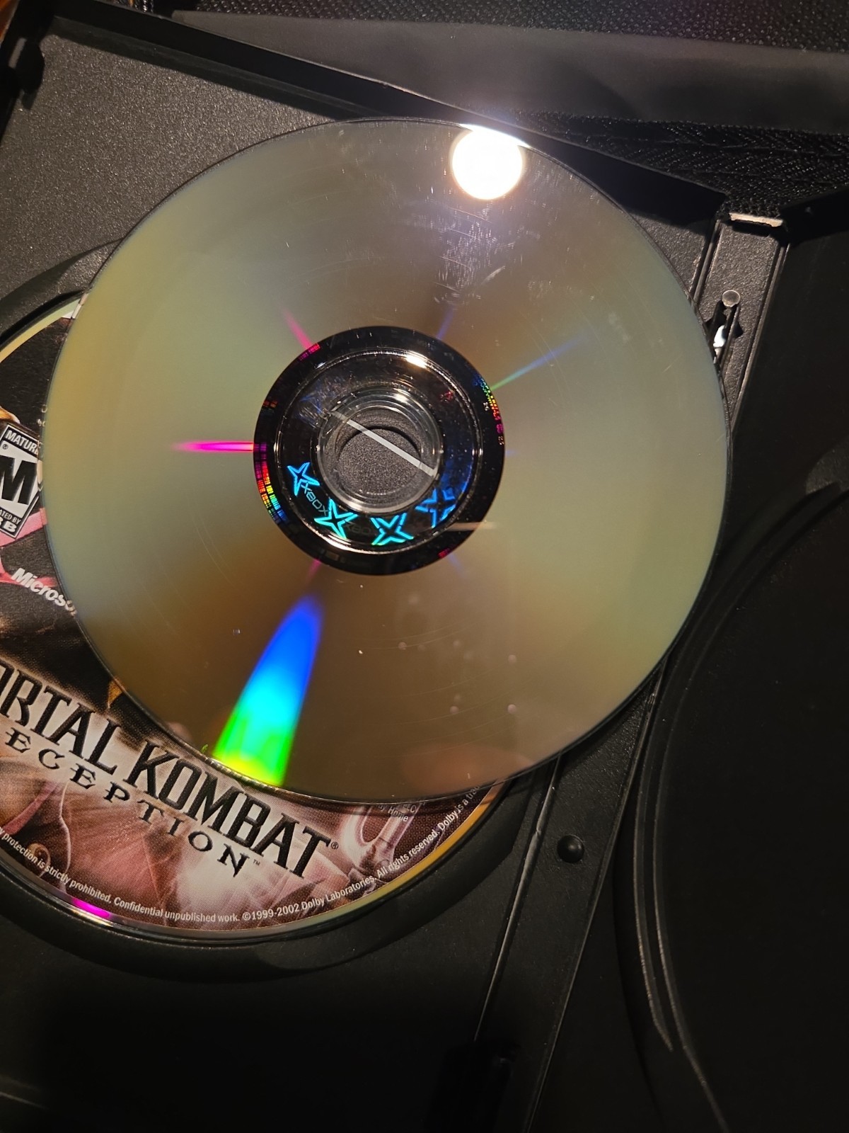 Mortal Kombat Deception Kollector’s Edition Xbox Mileena – Discs Only