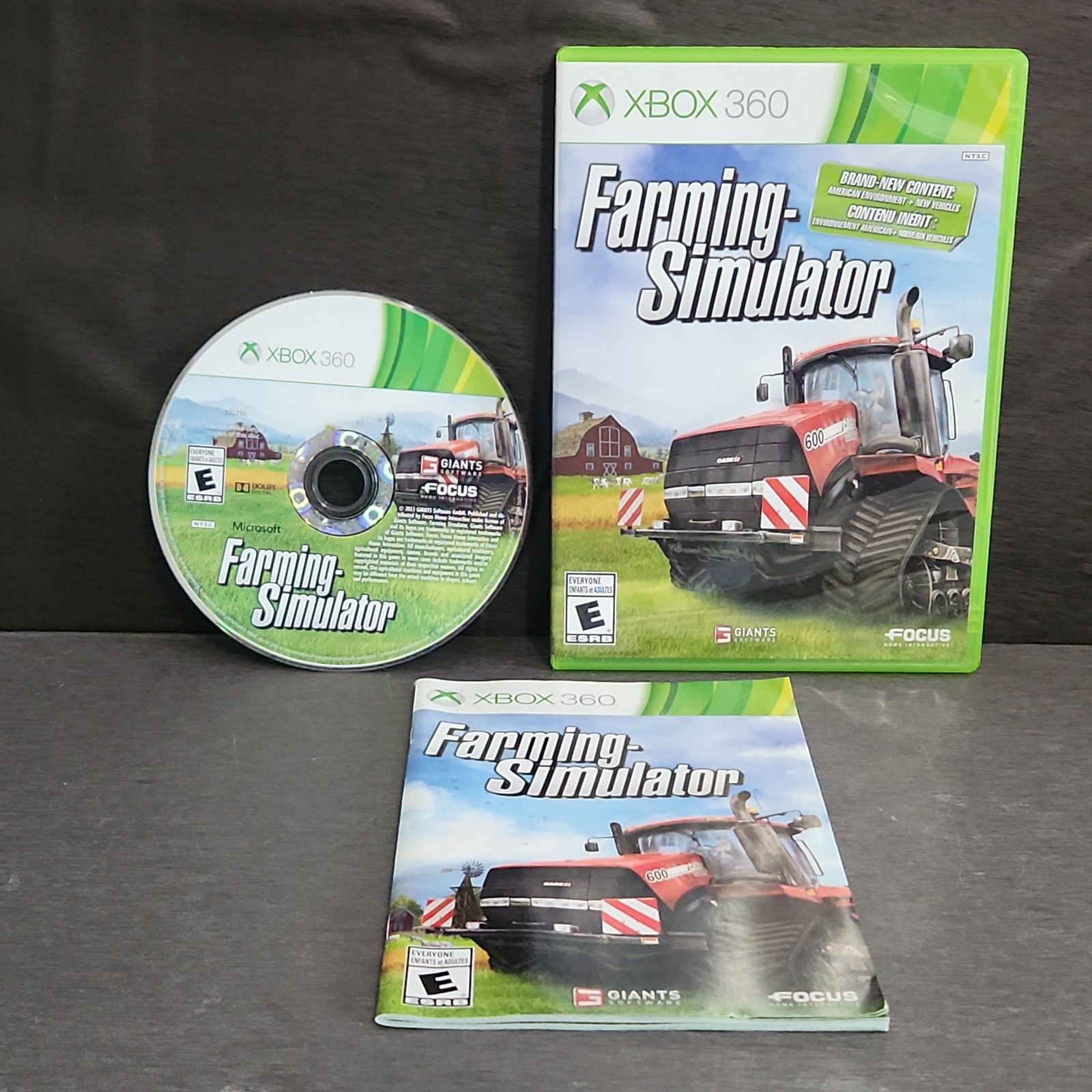 Farming Simulator Xbox 360 Complete CIB Refurbished