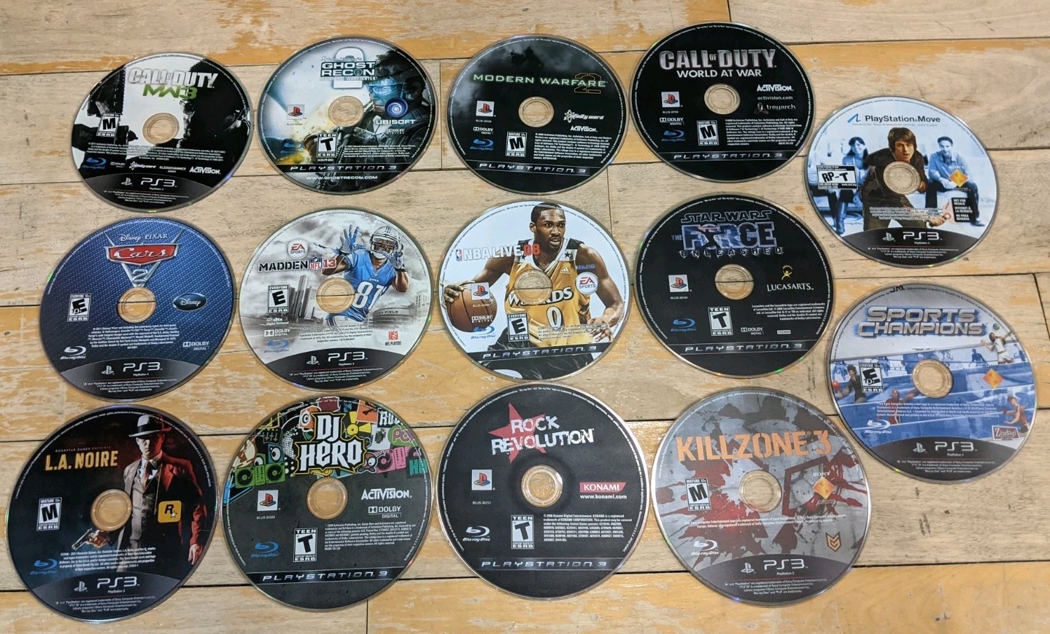 Lot of 49 Sony PlayStation 3 PS3 Games – Popular Titles – Most CIB
