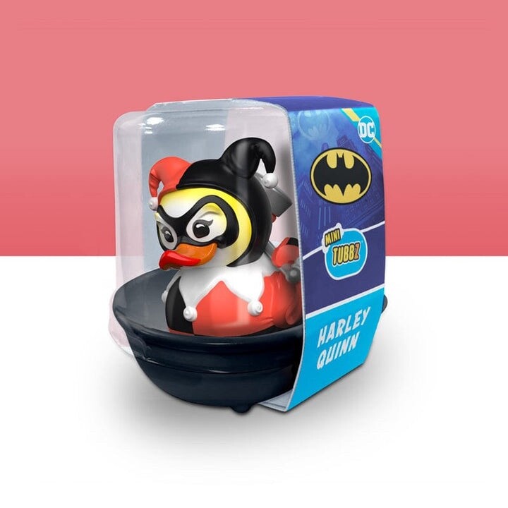 TUBBZ BATHTUB 1ST Edition MINI DC Comics: Harley Quinn DUCK FIGURE jeep