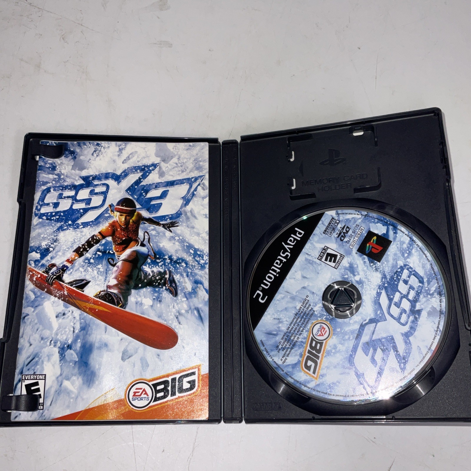 PS2 SSX Game Lot Tricky & SSX 3 Trilogy Bundle CIB