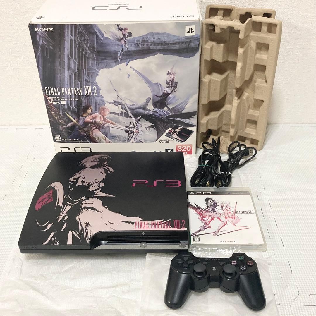 PS3 FINAL FANTASY XIII-2 LIGHTNING EDITION 320G CEJH-10020 w/BOX