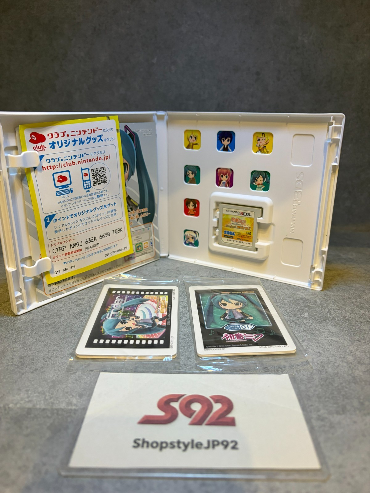 Nintendo 3DS Hatsune Miku Project mirai 2 Puchi Puku Pack Limited Box Japan