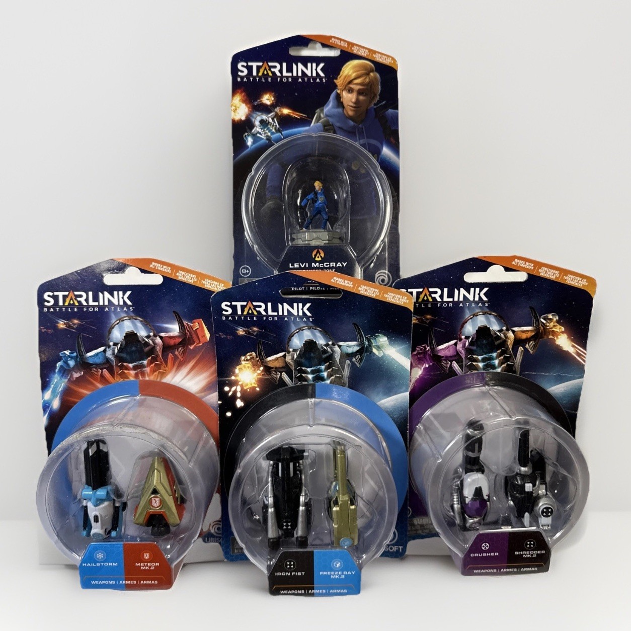 Starlink Battle For Atlas Weapon Packs McCray Crusher MK.2 Hailstorm Iron Fist