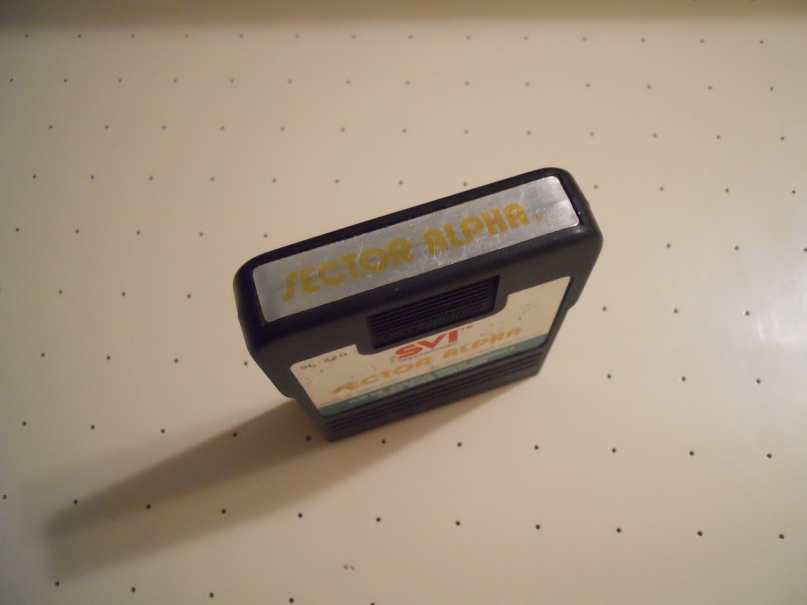 Sector Alpha by Spectravideo (ColecoVision, 1983) Cartridge w/Mnl – Tested/Works