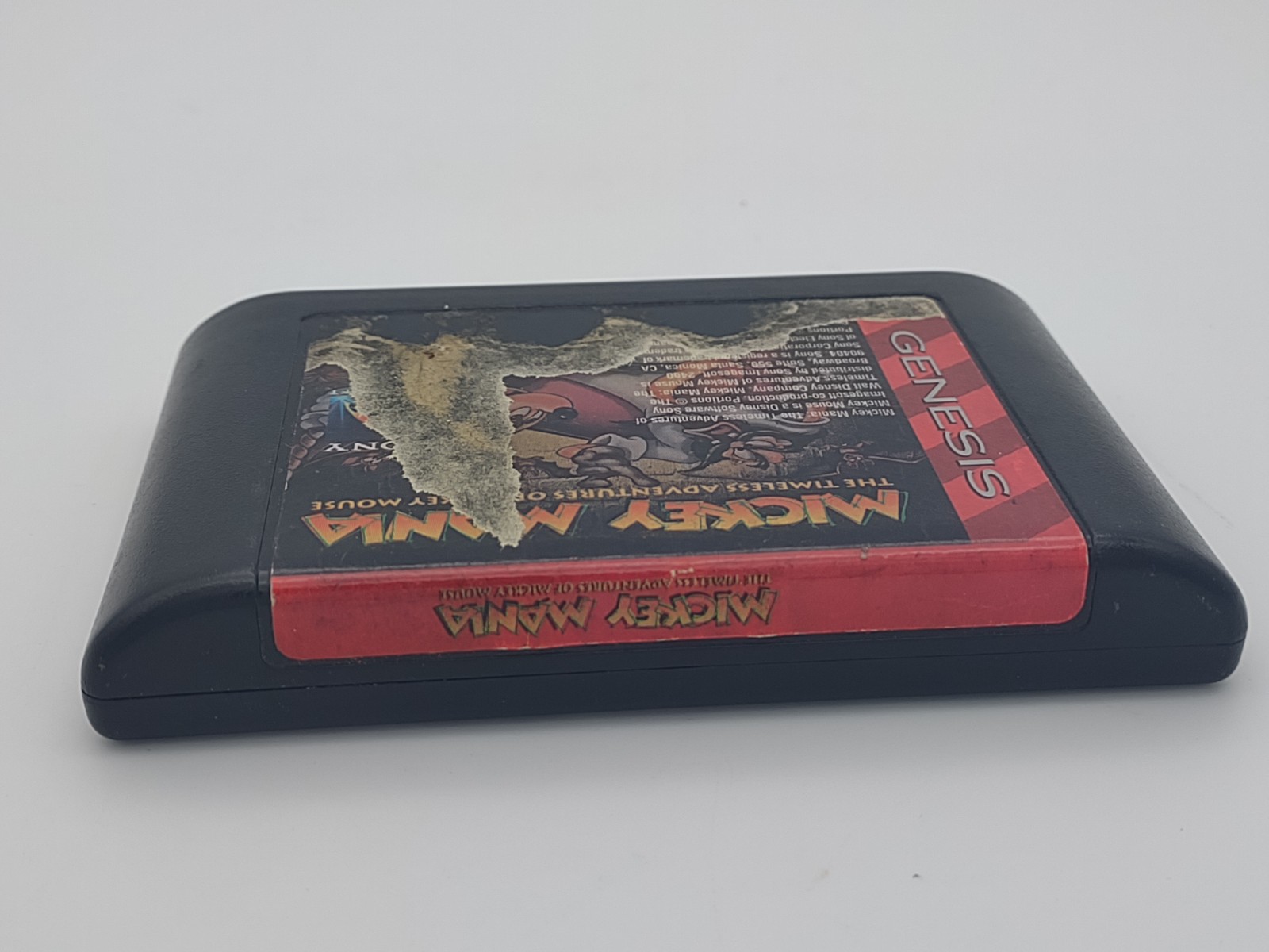 Sega Genesis Mickey Mania The Timeless Adventures Of Mickey Mouse Cartridge 1994