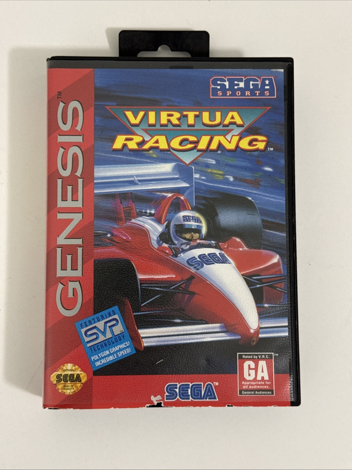 Virtua Racing (Sega Genesis, 1994) Fun Authentic Racing Game & Case Tested!