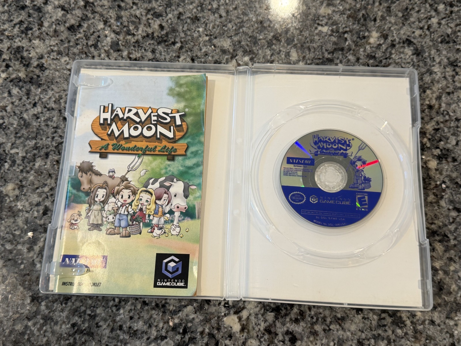 Harvest Moon: Magical Melody (Nintendo GameCube, 2006) CIB / Manual