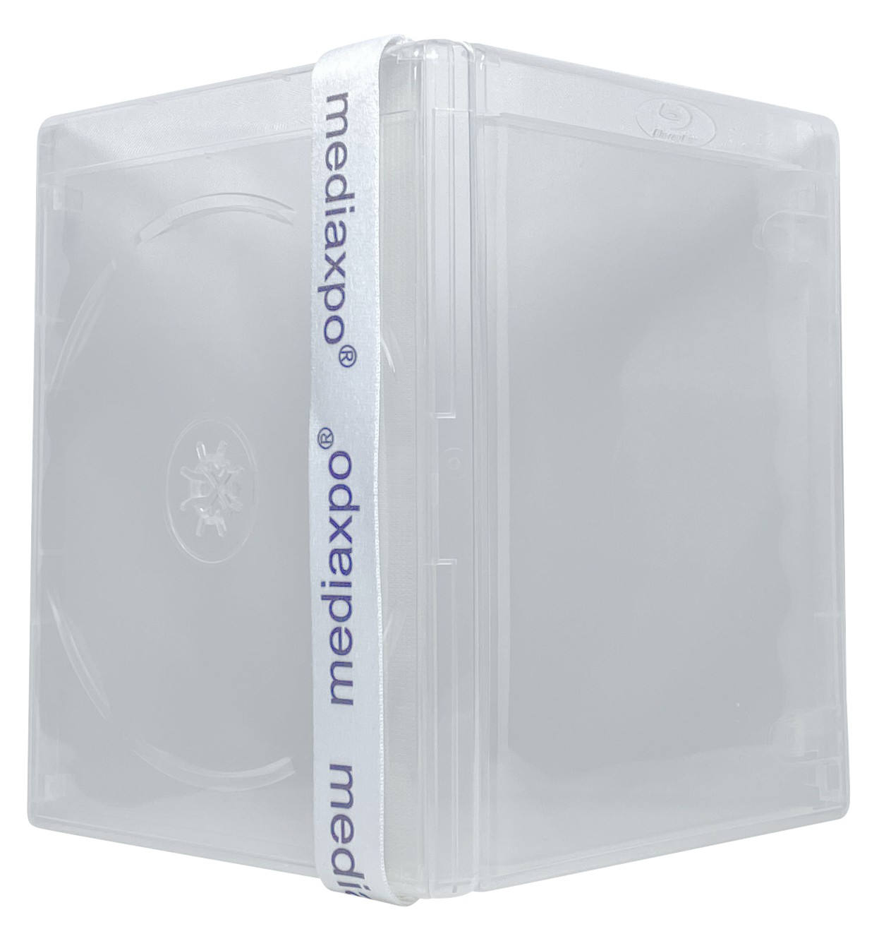 Replacement Cases compatible with Clear Playstation 3 Blu-ray 14mm