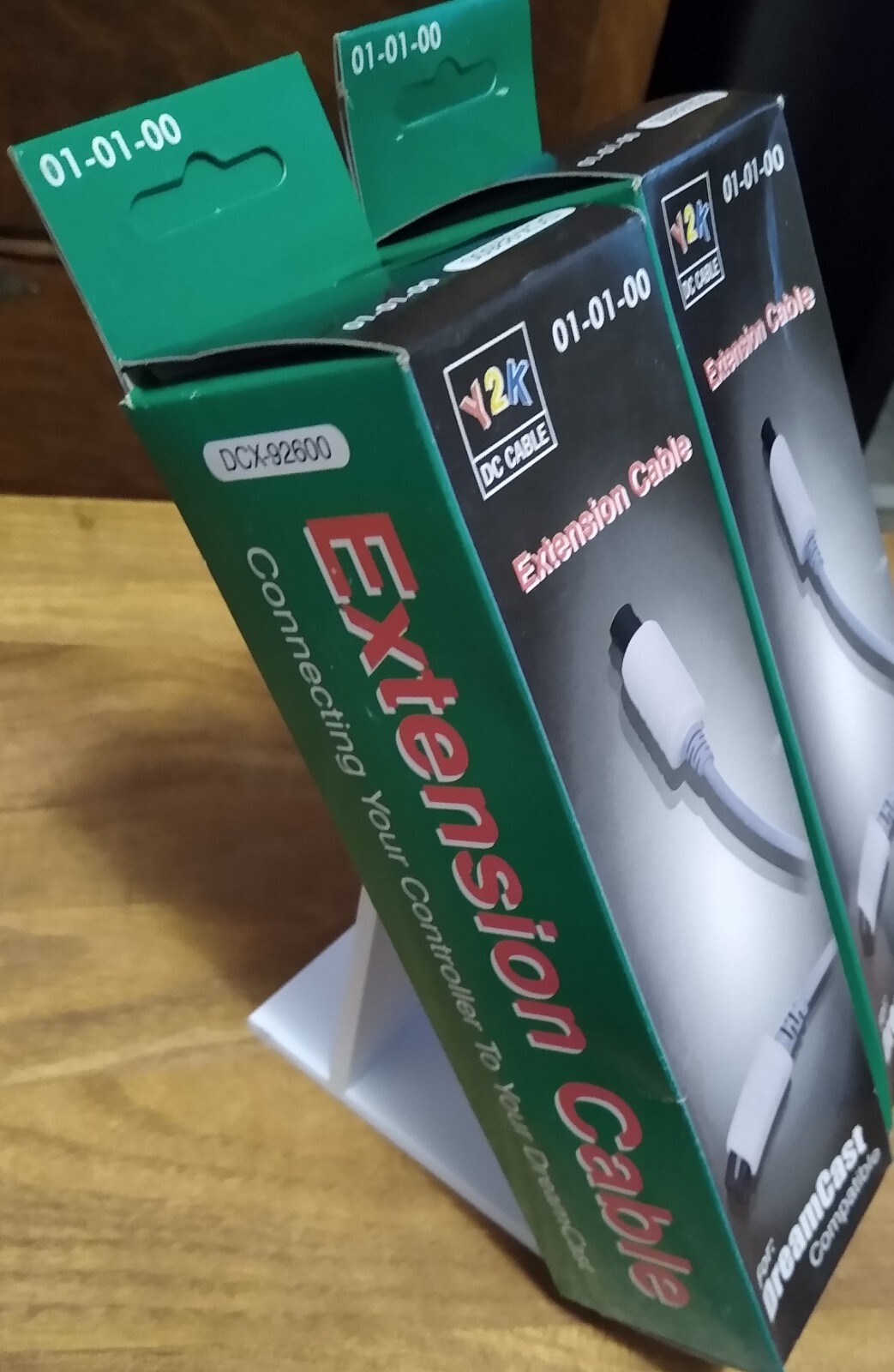 Get 2 6.5 Ft Controller Extension Cables For The Sega Dreamcast New In The Box